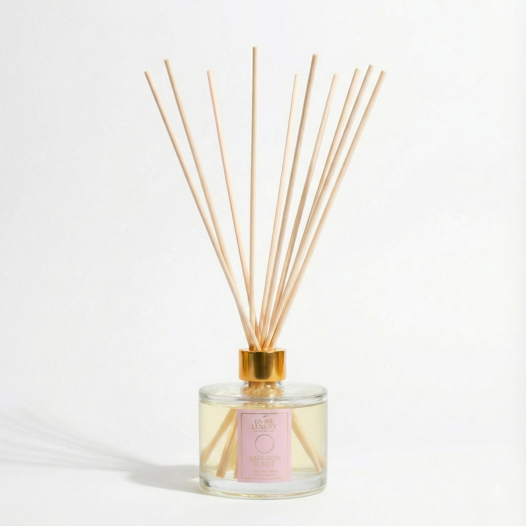 SAFFRON SUEDE REED DIFFUSER
