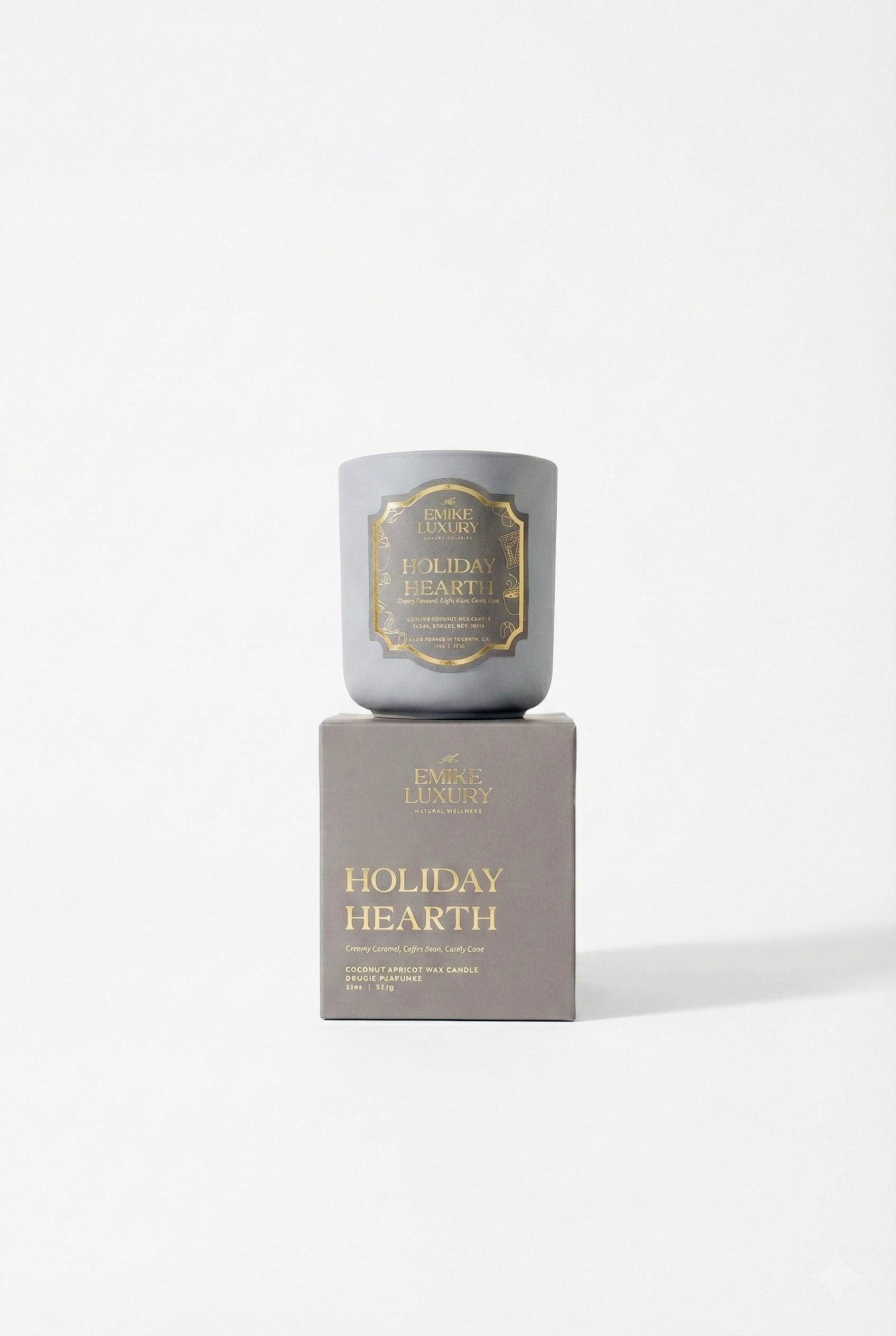 HOLIDAY HEARTH CANDLE