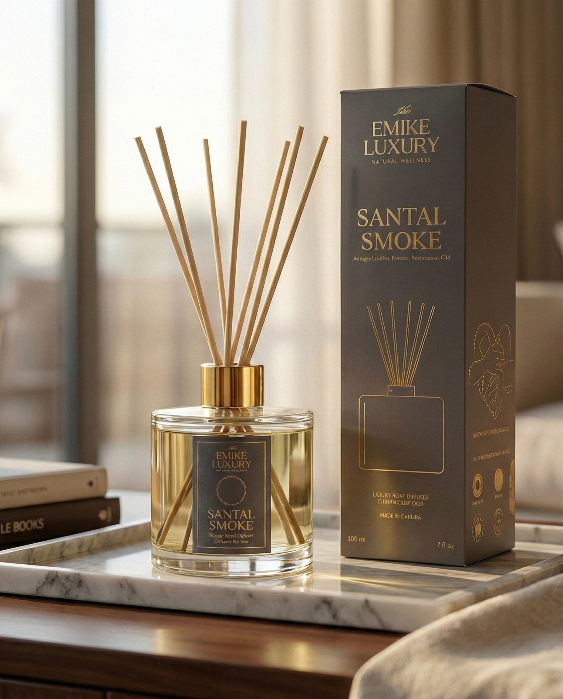 SANTAL SMOKE REED DIFFUSER