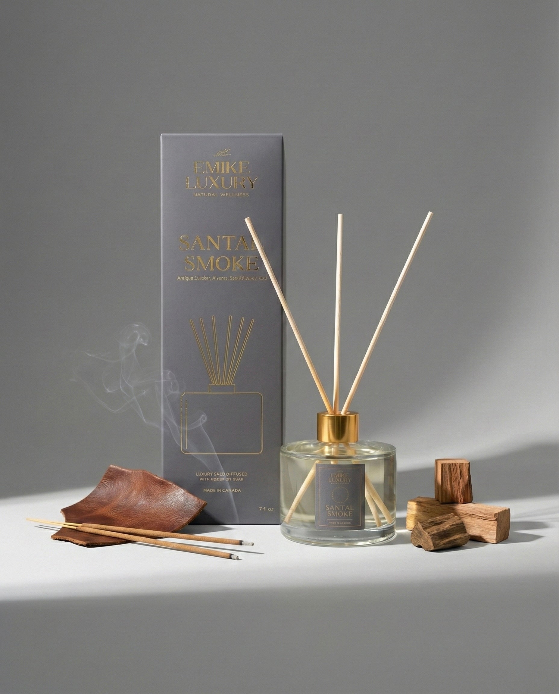 SANTAL SMOKE REED DIFFUSER