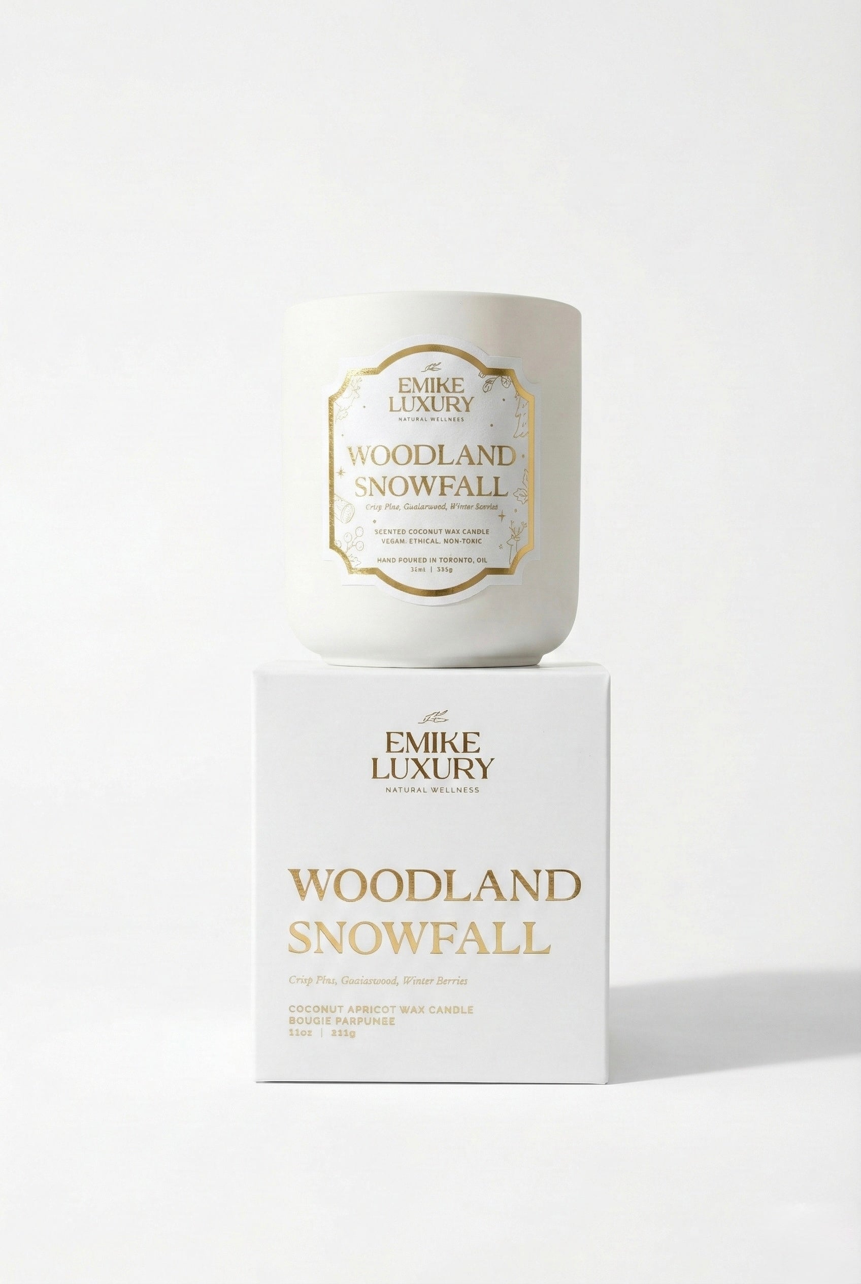 WOODLAND SNOWFALL CANDLE