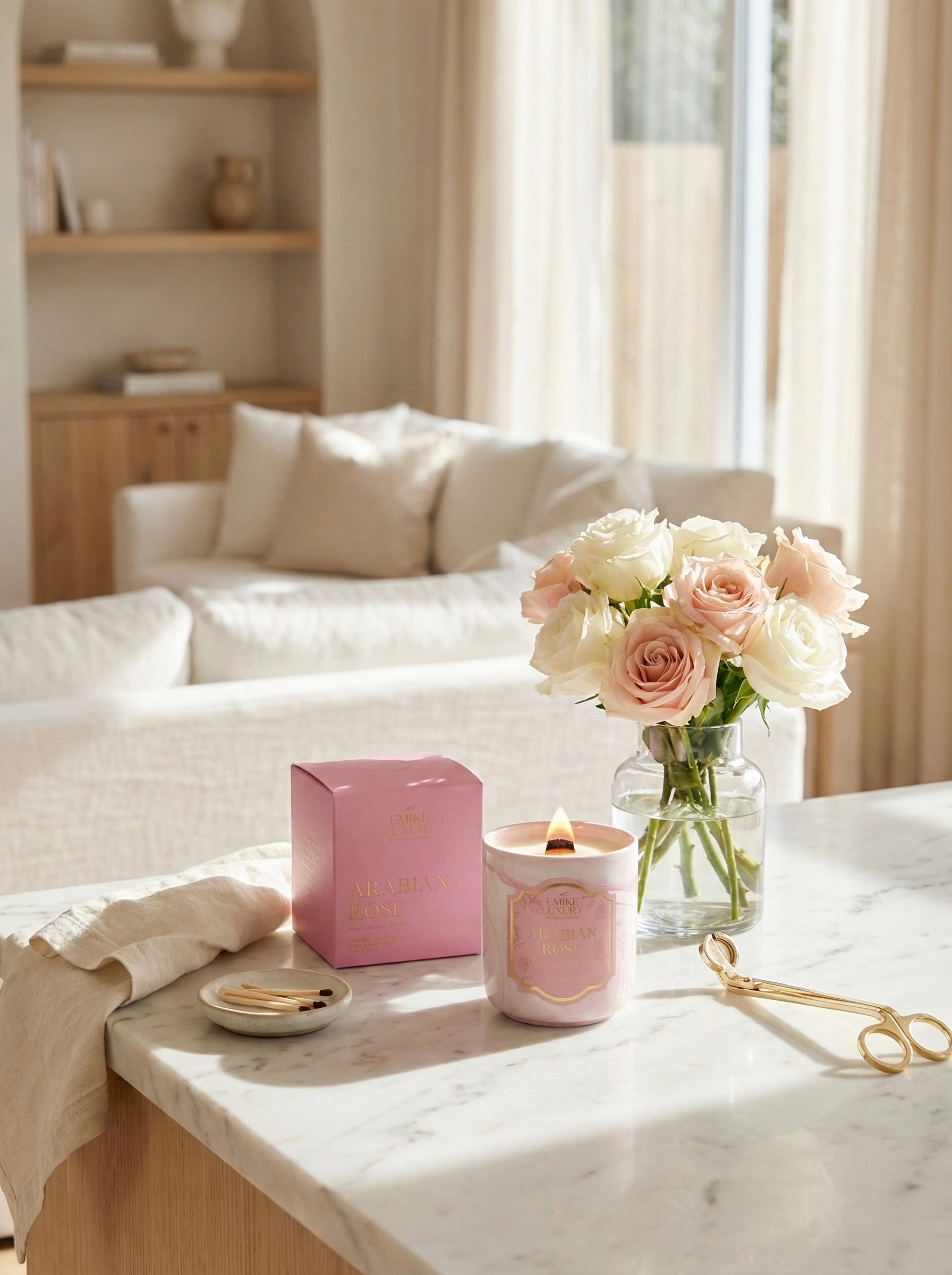 ARABIAN ROSE CANDLE
